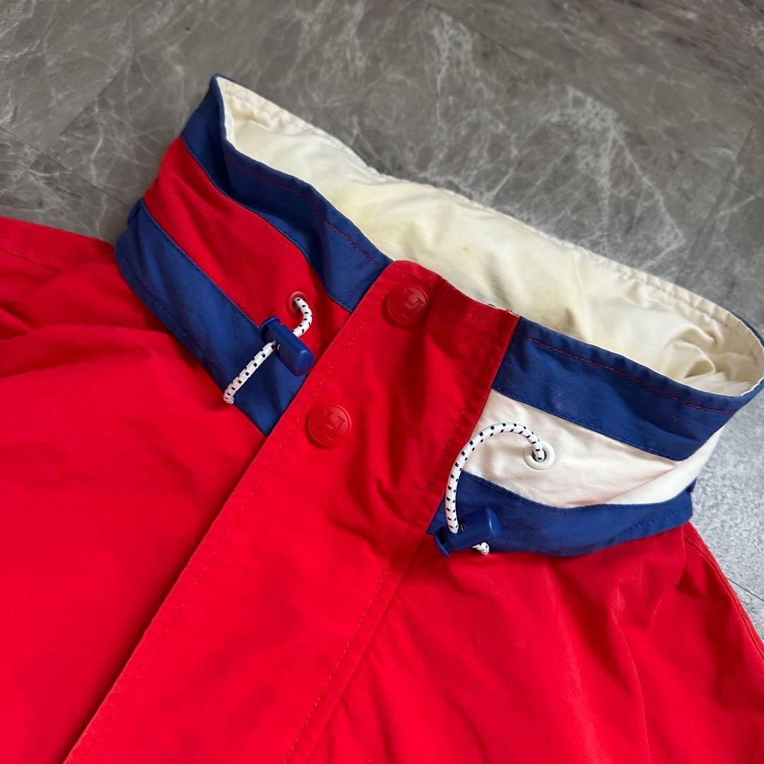 90s 【TOMMY HILFIGER】トミーヒルフィガー（XL）ナイロンジャケット