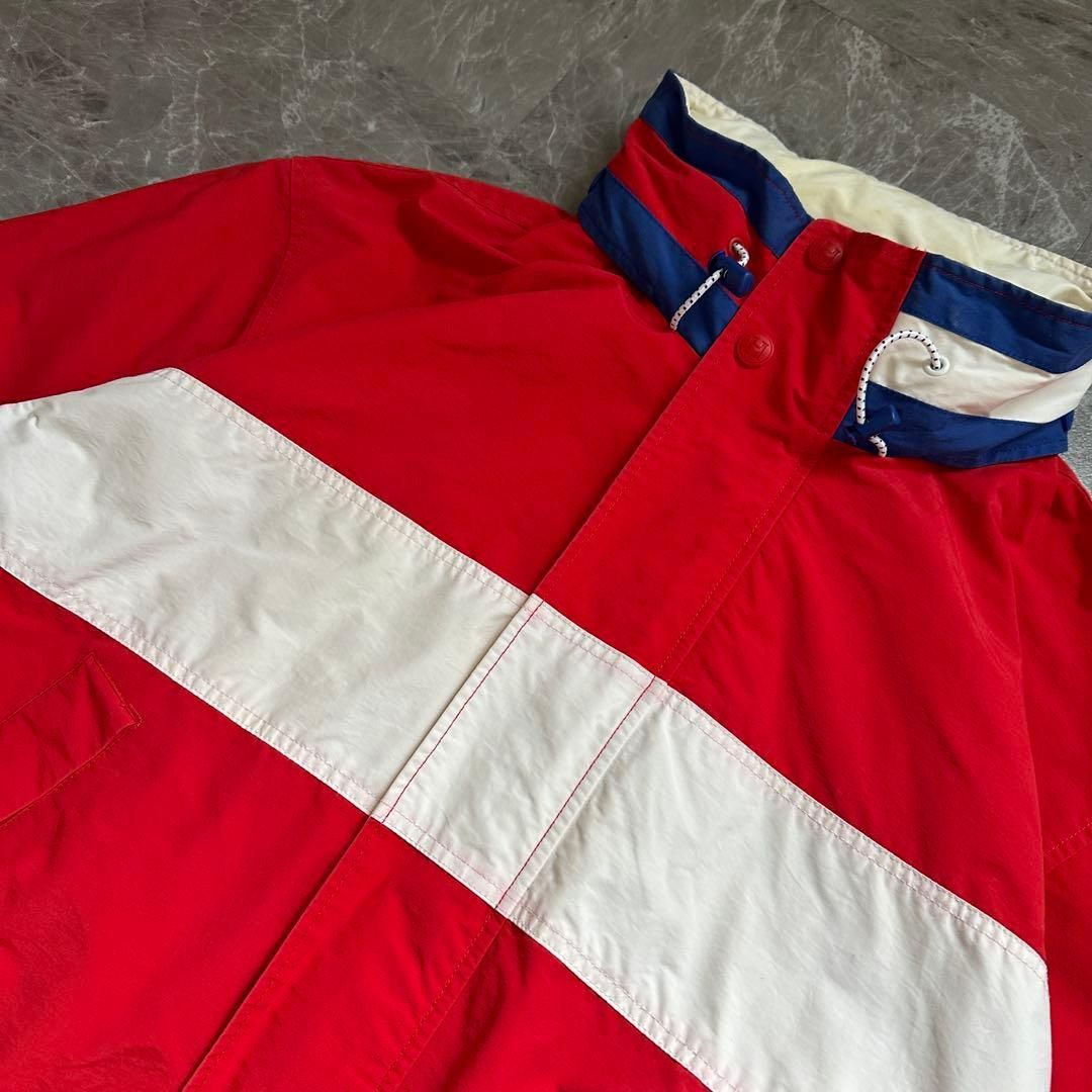 90s 【TOMMY HILFIGER】トミーヒルフィガー（XL）ナイロンジャケット