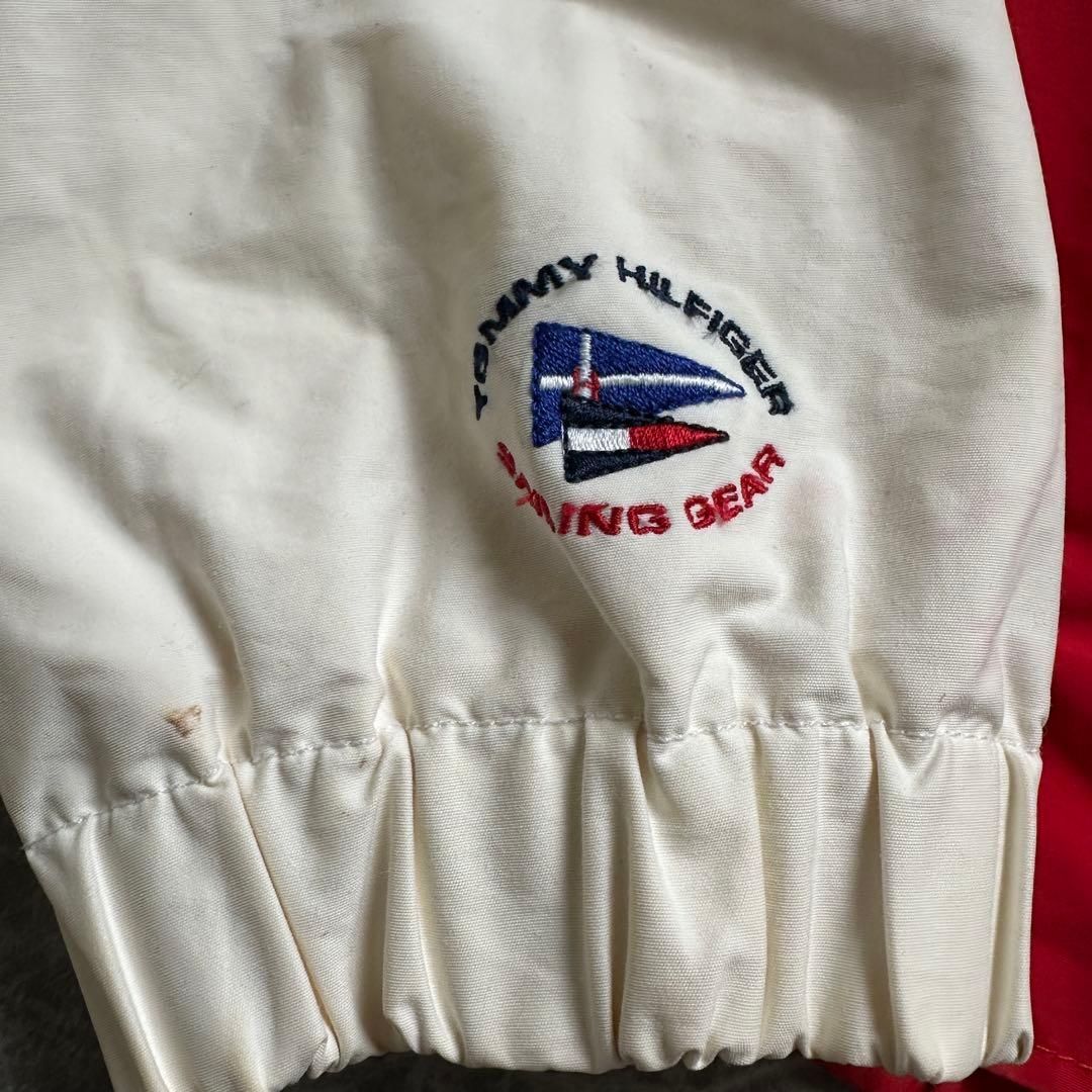 90s 【TOMMY HILFIGER】トミーヒルフィガー（XL）ナイロンジャケット