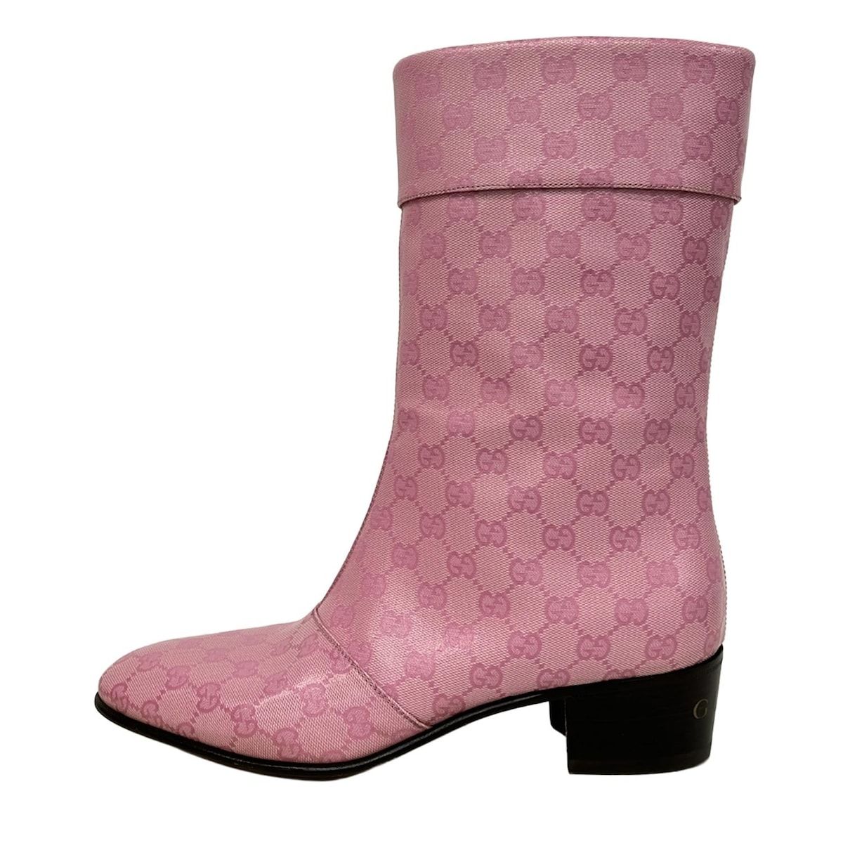 Gucci GGショートブーツ GUCCI（グッチ） ショートブーツ 36 ブラック レディース : ZOZOTOWN