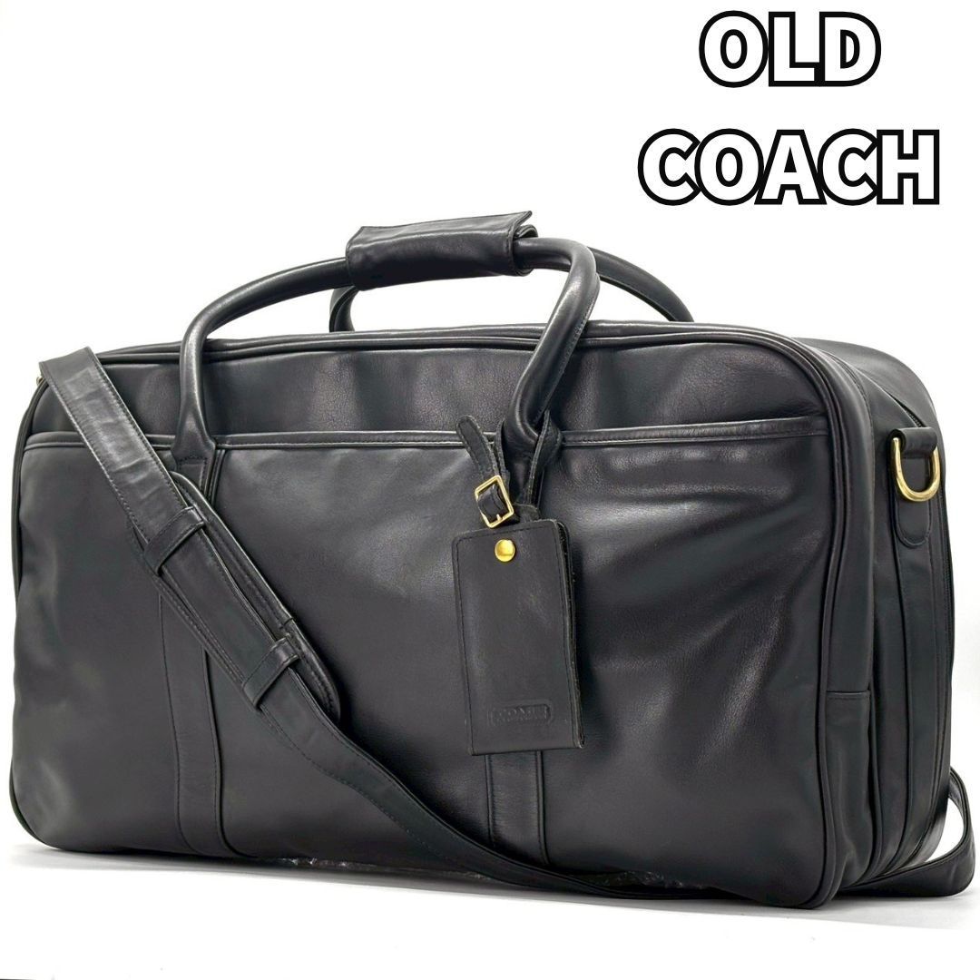 使い込むほど格が出る】 COACH オールドコーチ ボストンバッグ 2WAY