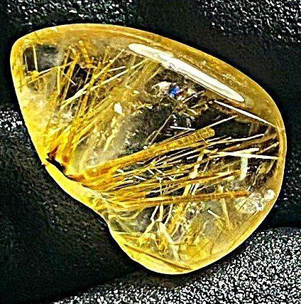 上質EU製☆ROBEAN☆定価135万円☆天然タイチンルチルクォーツ太金針