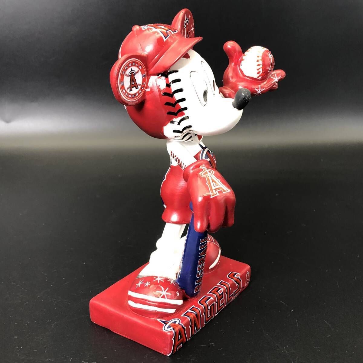 海外非売品★ミッキーマウス/エンゼルスタジアム50周年メモリアル/ フィギュア エンゼルスタジアム 】 ミッキーマウス × エンゼルス限定 50周年