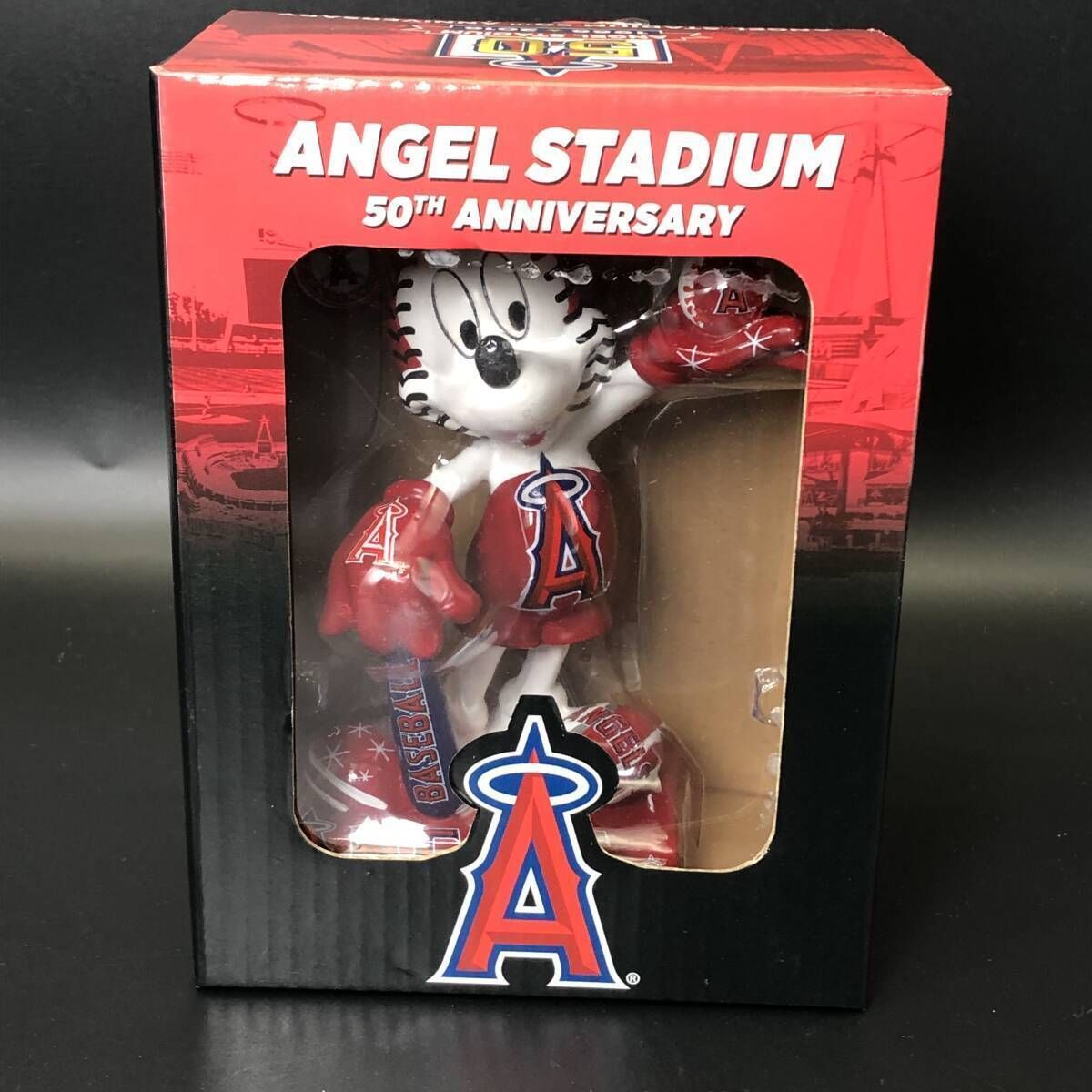 50周年メモリアル　ミッキーマウス × エンゼルス限定 コラボフィギア エンゼルスタジアム 】 ミッキーマウス × エンゼルス限定 50周年