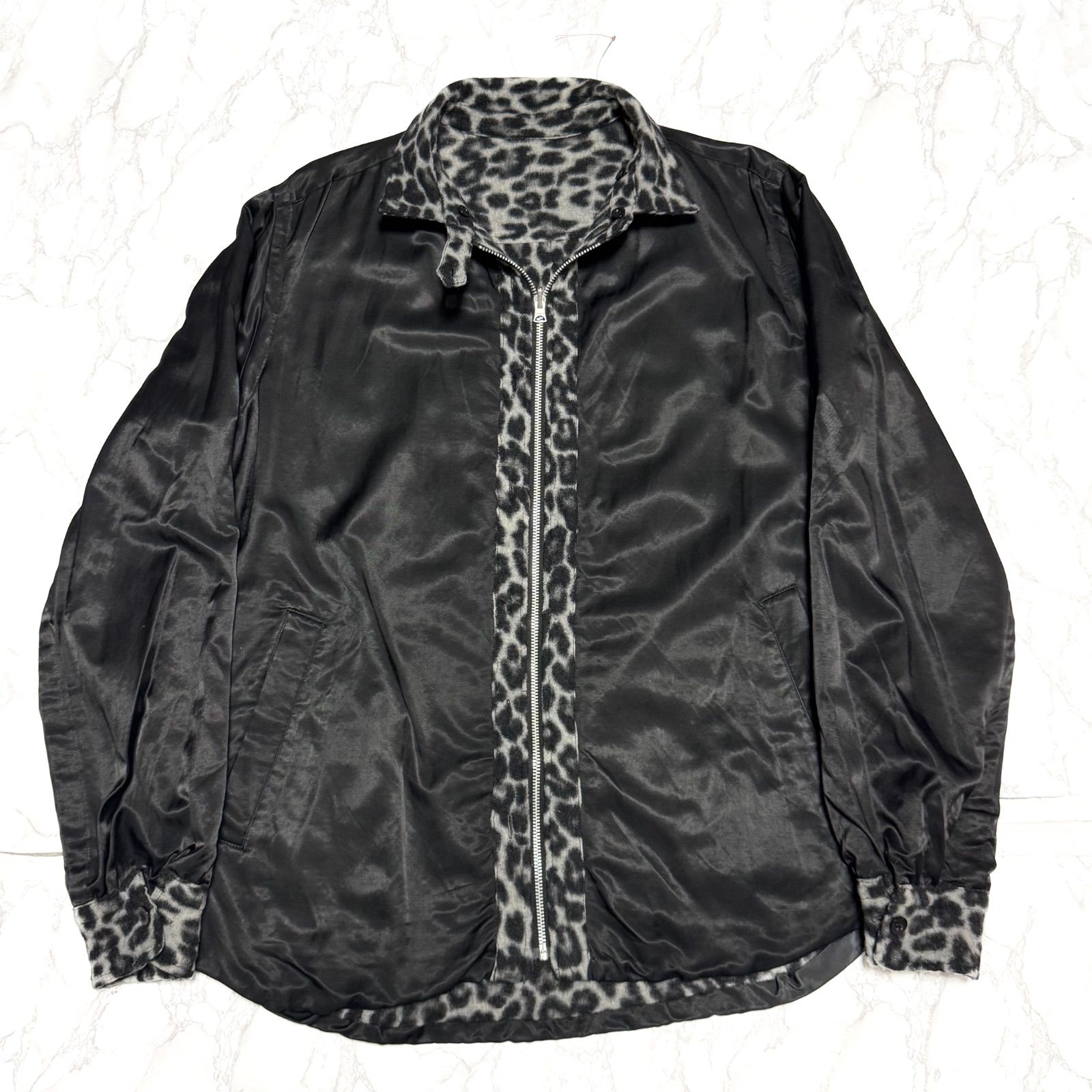 希少【sacai サカイ】20-02392M Leorard reversible/zip up/jacket