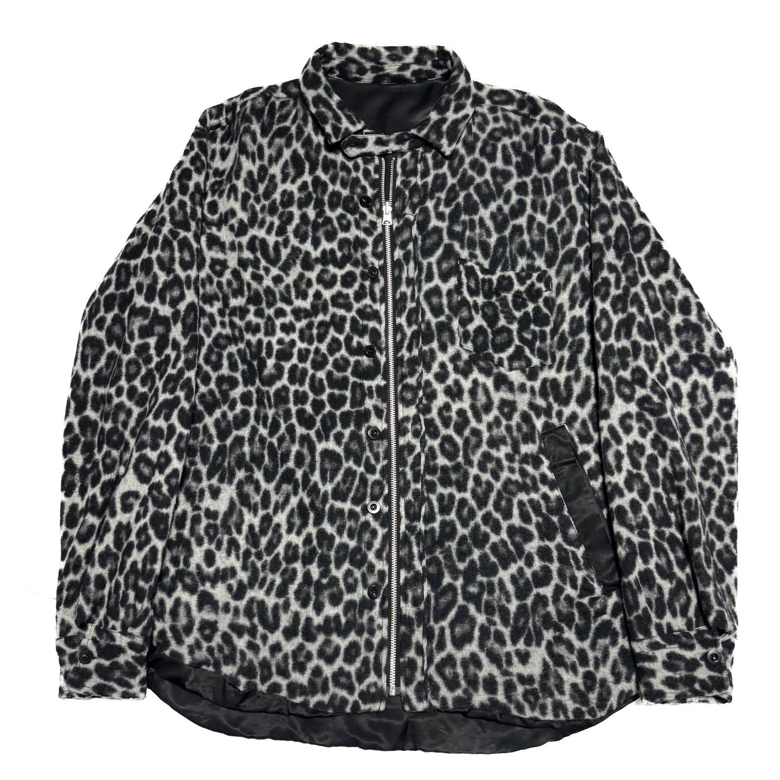 23AW［中古］Sacai ウールリバーシブルジャケット Lサイズ 23AW［中古］Sacai ウールリバーシブルジャケット Lサイズ 23AW［中古