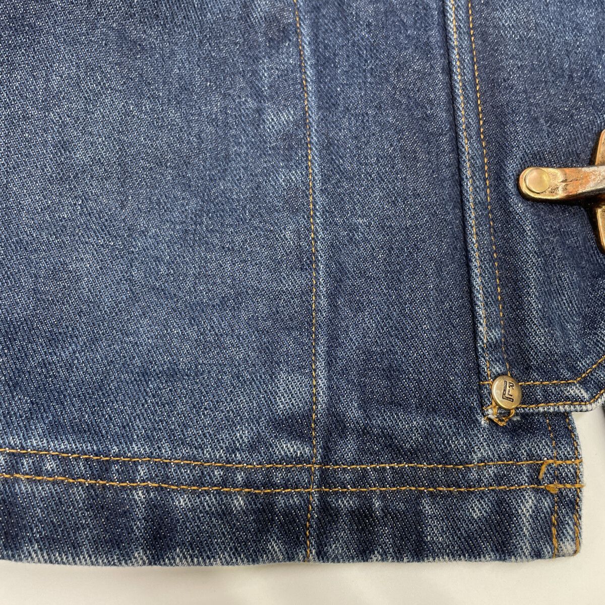 Ralph Lauren ラルフローレン ｲﾝﾃﾞｨｺﾞ ﾌｧｲﾔｰﾏﾝ ﾃﾞﾆﾑ ｼﾞｬｹｯﾄ M - メルカリ