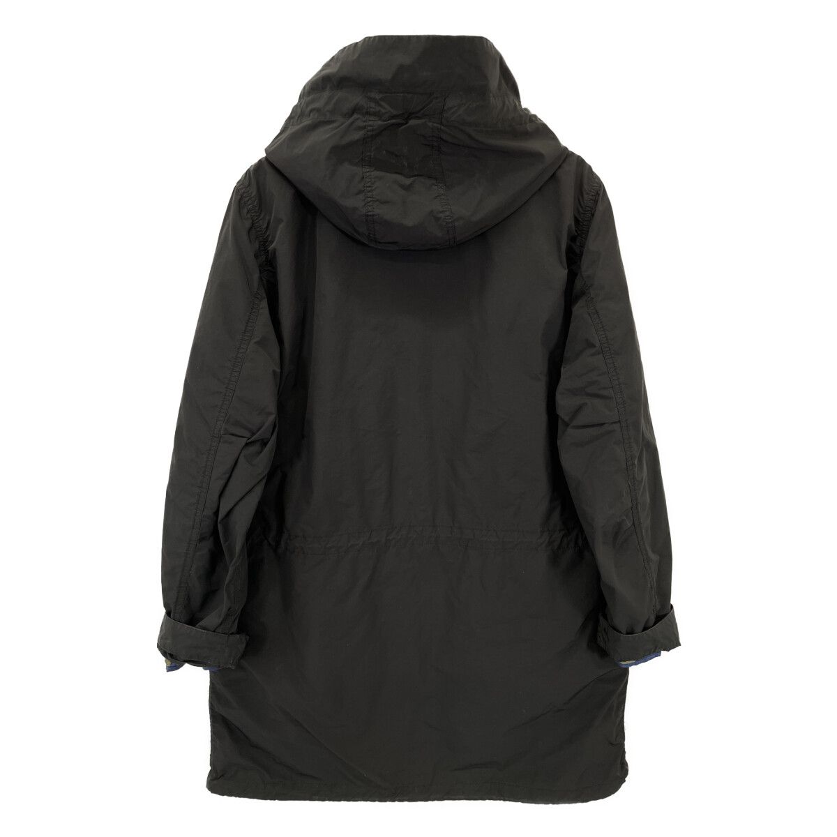 ASPESI アスペジ ﾌﾞﾗｯｸ 02927I0I15F973 ｷﾙﾃｨﾝｸﾞﾗｲﾅｰ付き ﾓｯｽﾞｺｰﾄ S