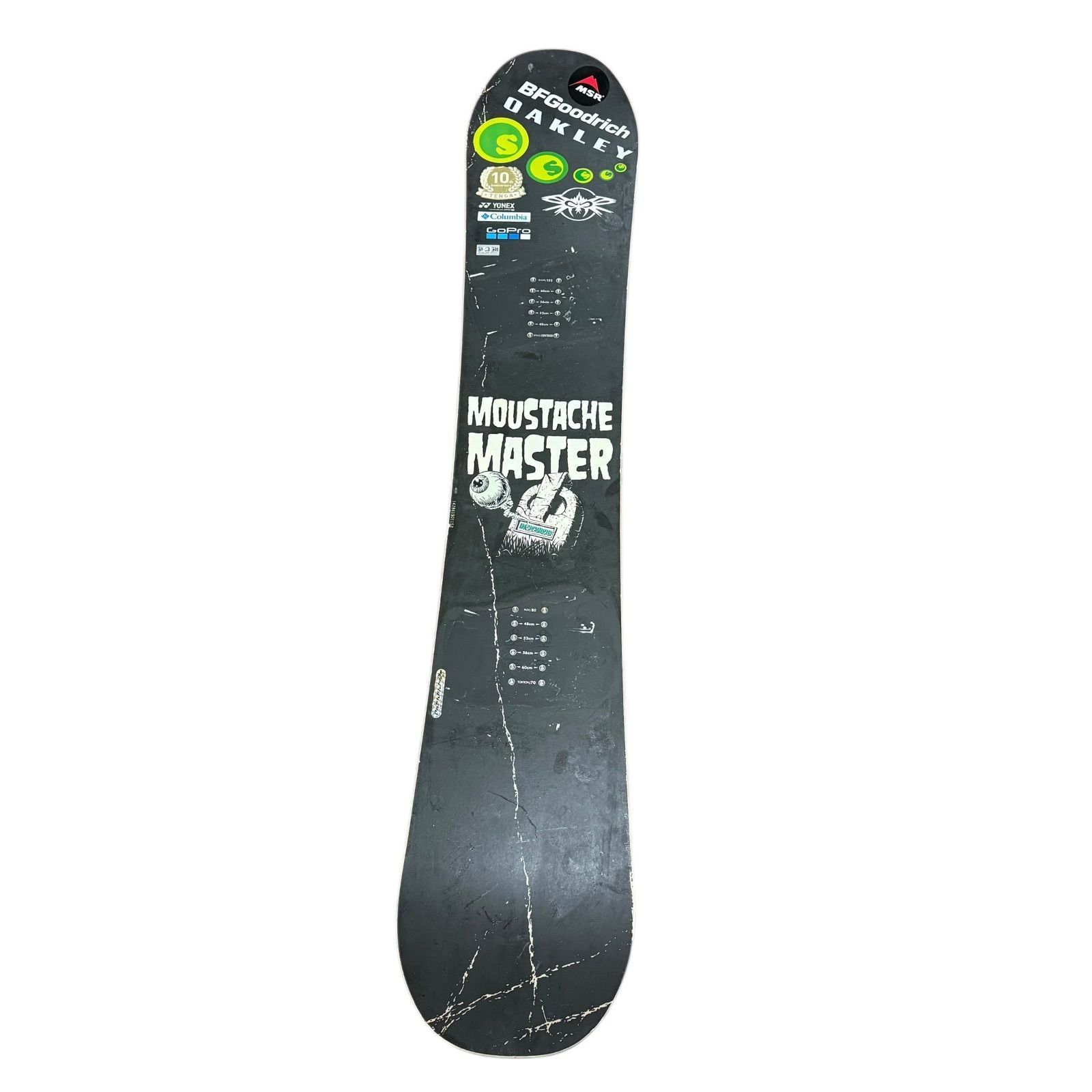 Moustache Master スノーボード ブラック 中古】ヨネックス スノーボード 152cm YONEX MOUSTACHE MASTER