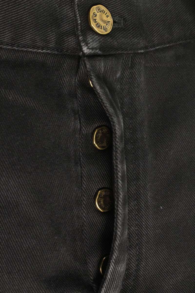 ルイヴィトン サイズ:30インチ  22AW  RM222M RDH HND15W グラフィティポケット ワイドバギーデニムパンツ 中古 SB01 ルイヴィトン 22AW RM222M RDH HND15W グラフィティポケット ワイド