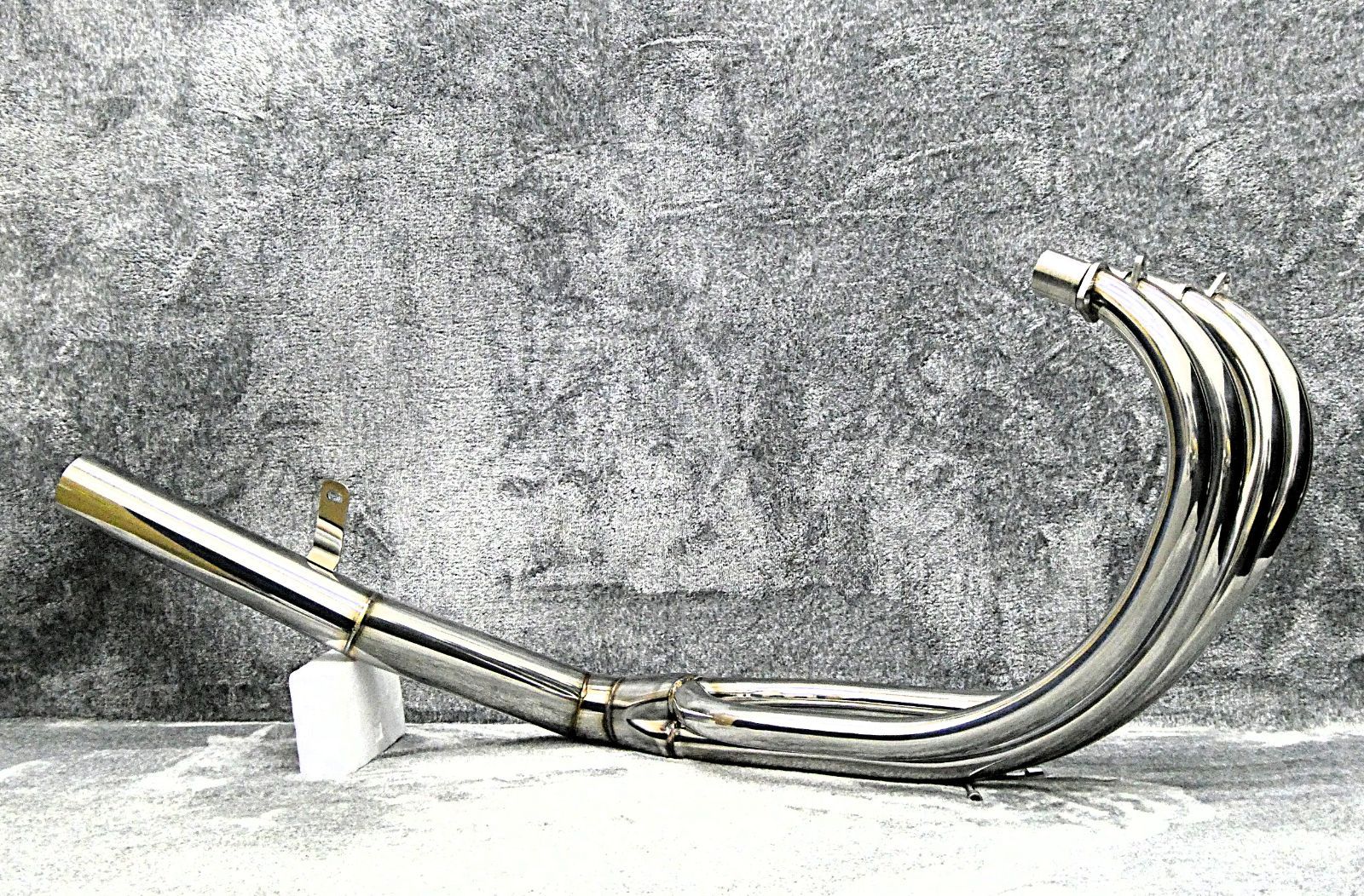 ゼファー750 侍 エラハリ ショート管 ステンレス65π/ロングエキパイ 