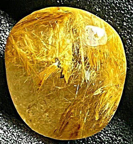 直径48.2㍉ タイチンルチルクォーツ 大量のルチル金針で出来た天然洞 貴重 上質EU製☆ROBEAN☆定価135万円☆天然タイチンルチルクォーツ太金針