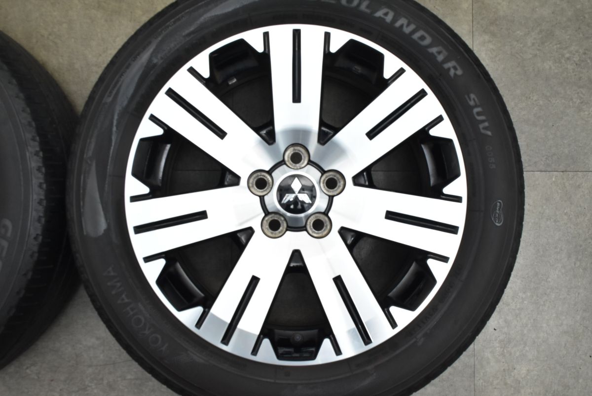 ホイールのみ販売可能】ミツビシ デリカD:5 後期 純正 18in 7J +38