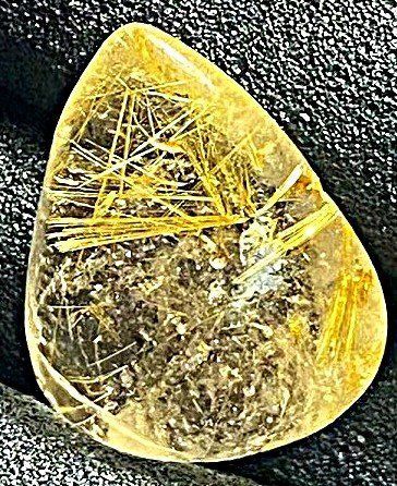 上質EU製☆ROBEAN☆定価135万円☆天然タイチンルチルクォーツ太金針