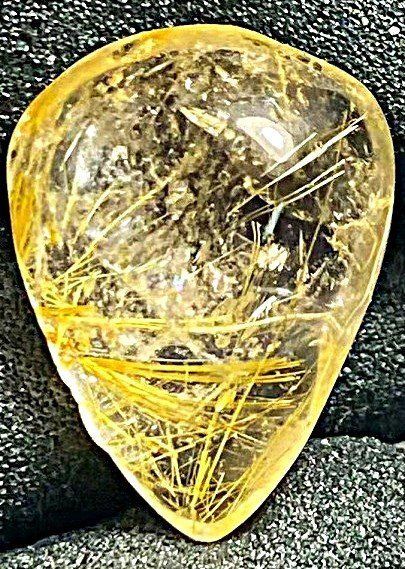 上質EU製☆ROBEAN☆定価135万円☆天然タイチンルチルクォーツ太金針