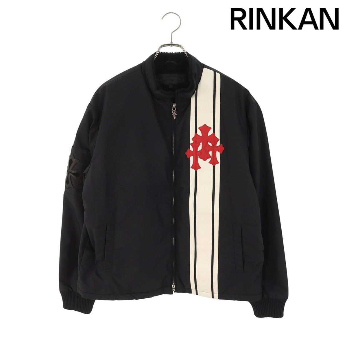 クロムハーツ RACING レーシング セメタリーパッチ付き裏地ボア