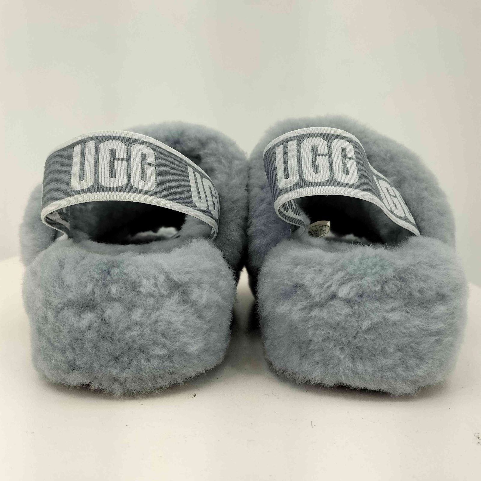 ⭐️未使用⭐️UGG アグ フラッフイヤー スライド サンダル 25cm グレー ⭐️未使用⭐️UGG アグ フラッフイヤー スライド サンダル 25cm