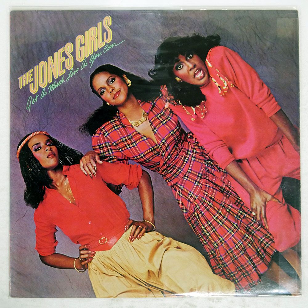 ★ＵＳオリジナル盤★フリーソウル◆ジョーンズ・ガールズ US盤 THE JONES GIRLS/GET AS MUCH LOVE AS YOU CAN/PHILADELPHIA