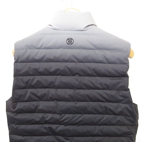 【美品】ジーフォア G/FORE グラデーション ダウンジャケット Mサイズ相当 ジーフォア G/FORE ゴルフ スポーツウエア ダウンベスト サンプル品