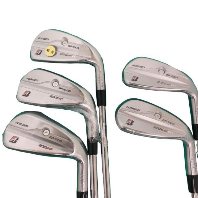 ブリヂストン 233HF アイアンセット 5本セット 美品ブリヂストン 233HFアイアン (#6〜9、PW)5本セット