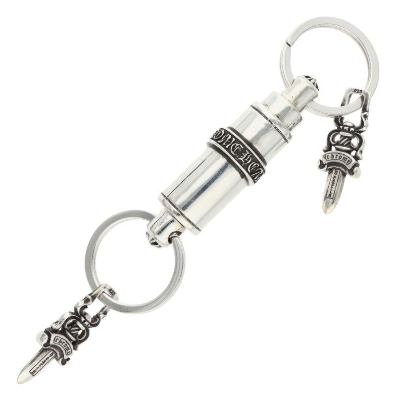 クロムハーツ  バレットシルバーキーチェーン 中古 SS07 クロムハーツ バレットシルバーキーチェーン メンズ ※12/28～1/6 発送