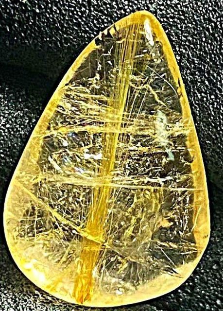 上質EU製☆ROBEAN☆定価135万円☆天然タイチンルチルクォーツ太金針