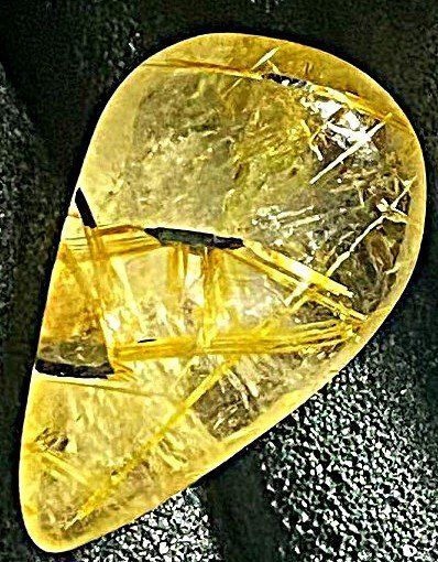 上質EU製☆ROBEAN☆定価135万円☆天然タイチンルチルクォーツ太金針