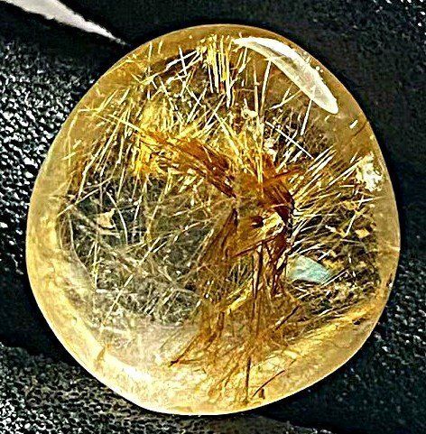 上質EU製☆ROBEAN☆定価135万円☆天然タイチンルチルクォーツ太金針