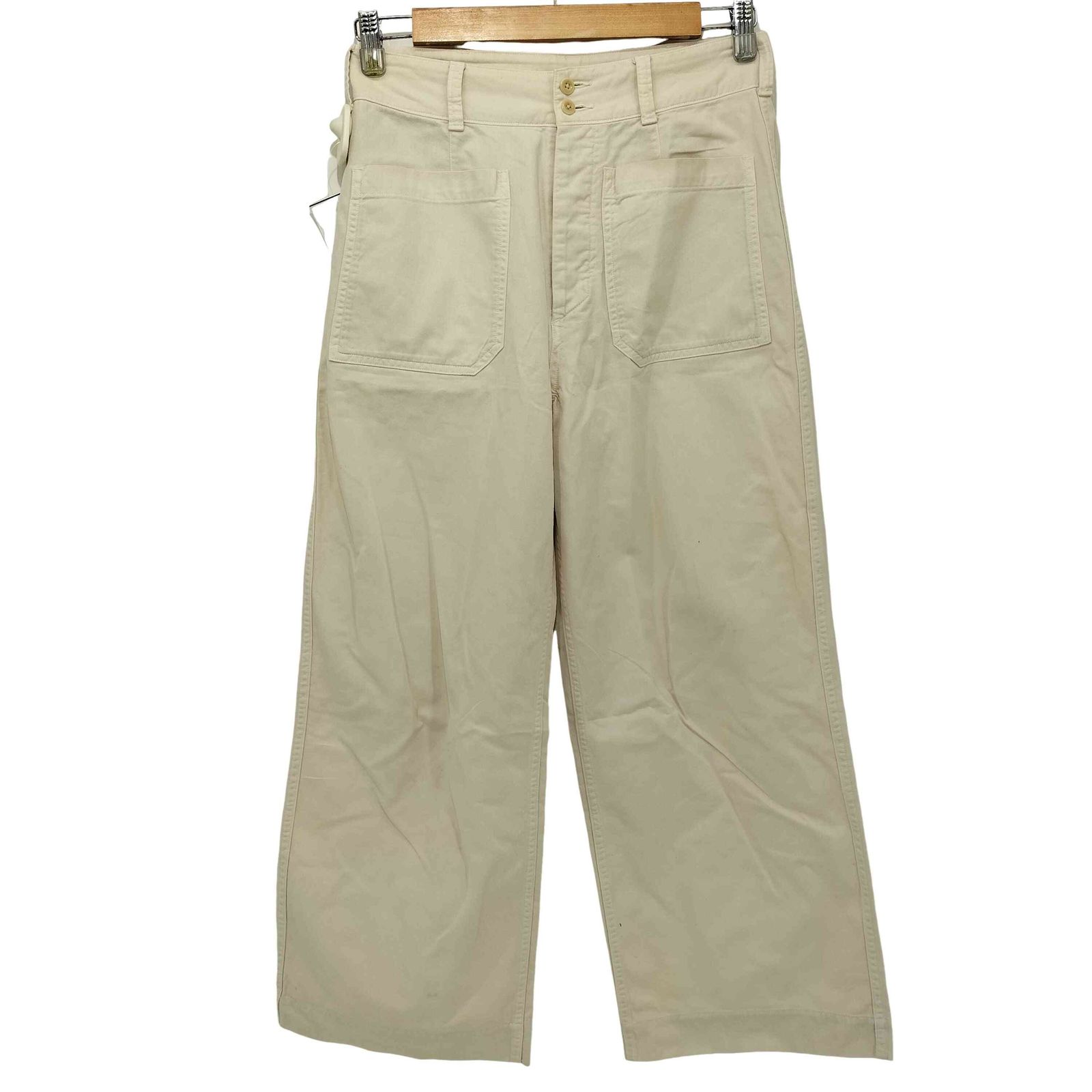 エムエイチエル MHL. SPINKER DRILL コットン ポケットデザインパンツ