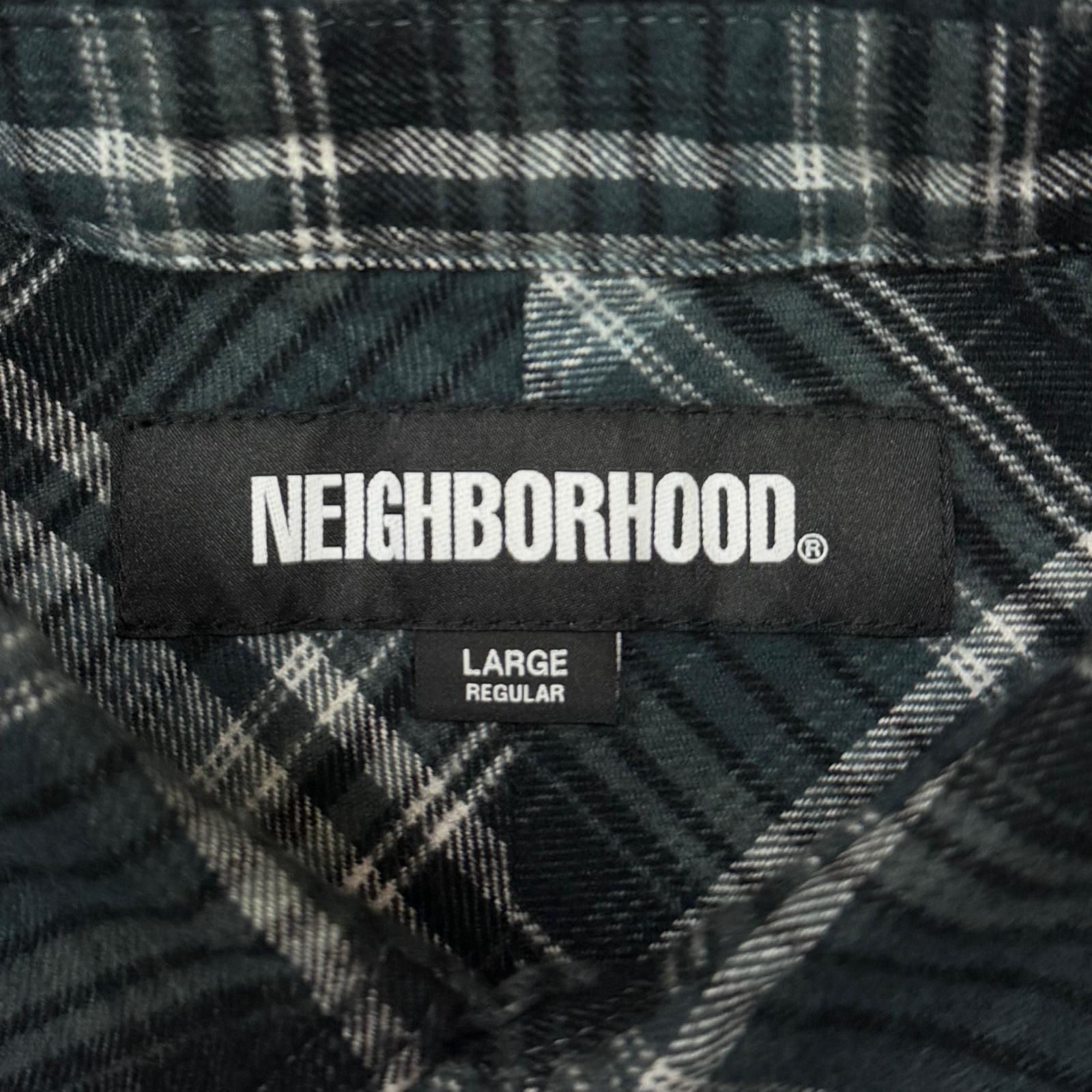 NEIGHBORHOOD 25AW CLAN TARTAN CHECK SHIRT LS クラン タータン