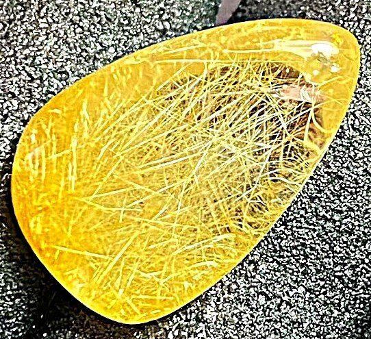 上質EU製☆ROBEAN☆定価135万円☆天然タイチンルチルクォーツ太金針