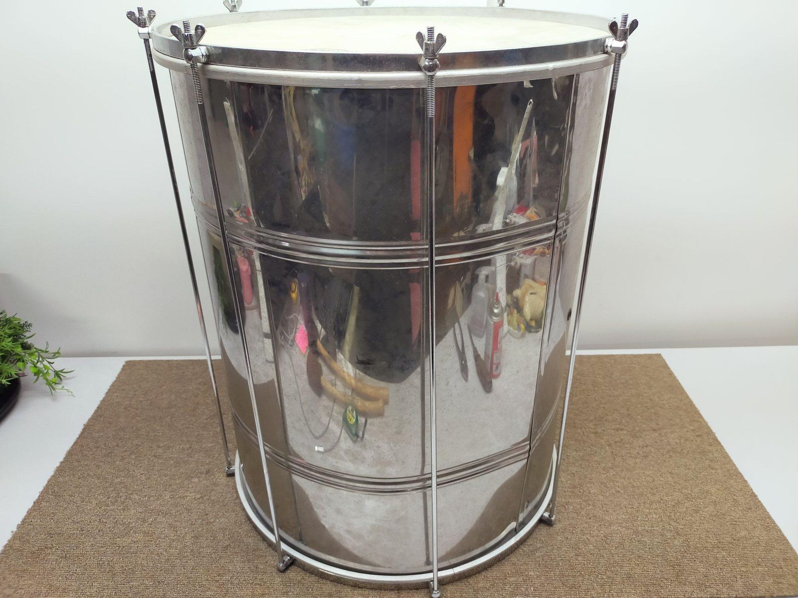 ジャンク特価】スルド 18インチ H600mm ブラジル製 アルミシェル 練習