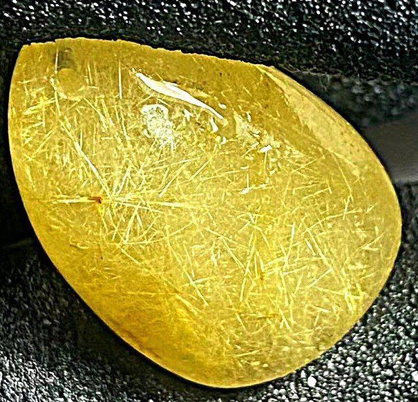 上質EU製☆ROBEAN☆定価135万円☆天然タイチンルチルクォーツ太金針