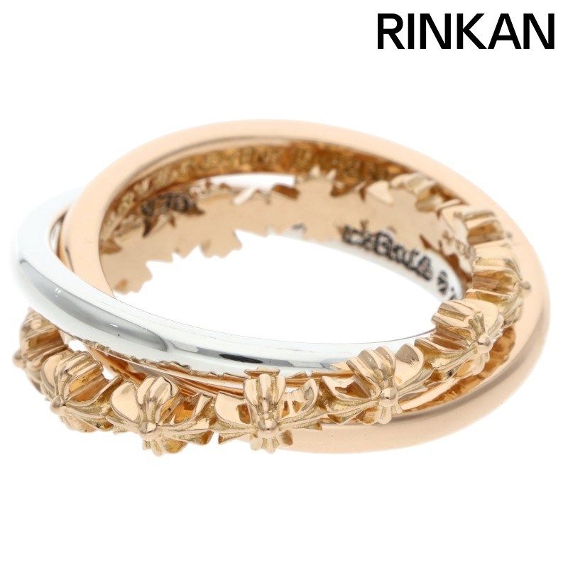 クロムハーツ 22K TINY E CH PLUS BAND TRPL タイニーECHプラス