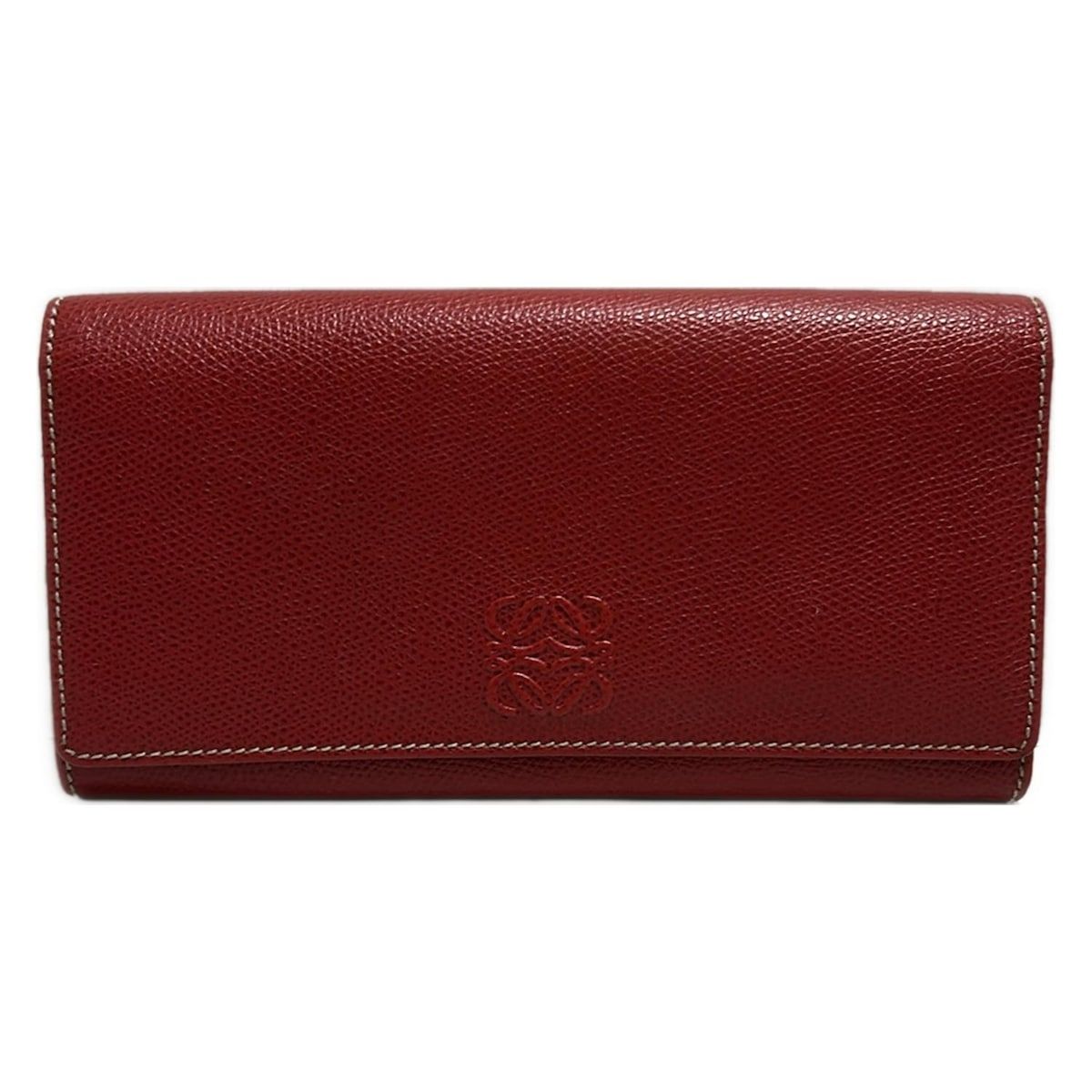 LOEWE(ロエベ) 長財布 - レッド レザー 【公式通販】