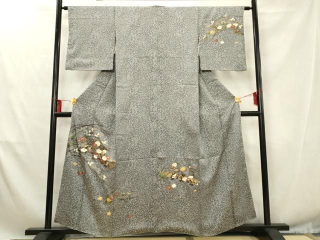 平和屋着物□訪問着 花筏文 金彩 正絹 逸品 AABD1499ma - メルカリ