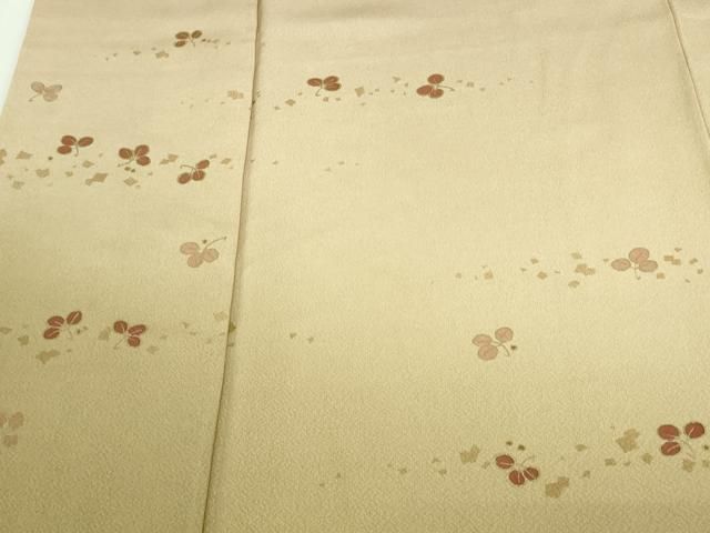 平和屋着物□訪問着 舞葉文 暈し染め 金彩 正絹 逸品 DAAZ9859sf