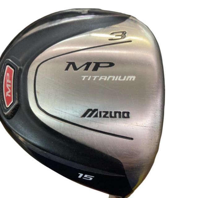 中古】 ミズノ MP TITANIUM 3W フェアウェイウッド FW EXSAR MF-3