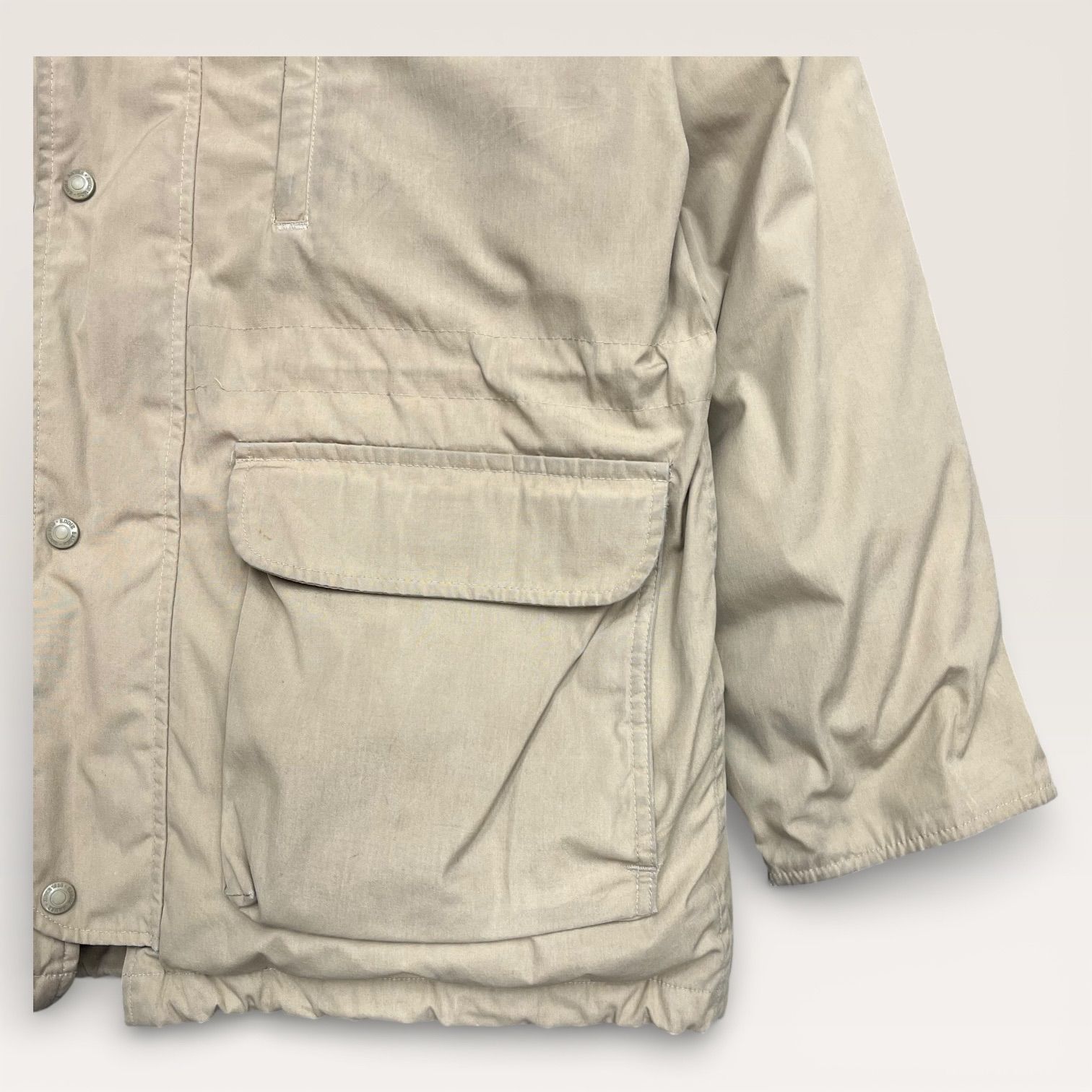 Eddie Bauer 80s USA製 リッジライン プレミアムグースダウンコート 