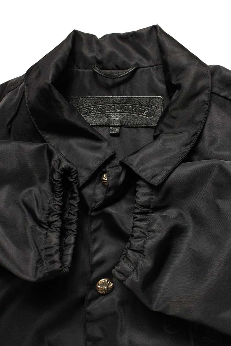 クロムハーツ RIGGINS FBRC 英字プリントナイロンコーチジャケット