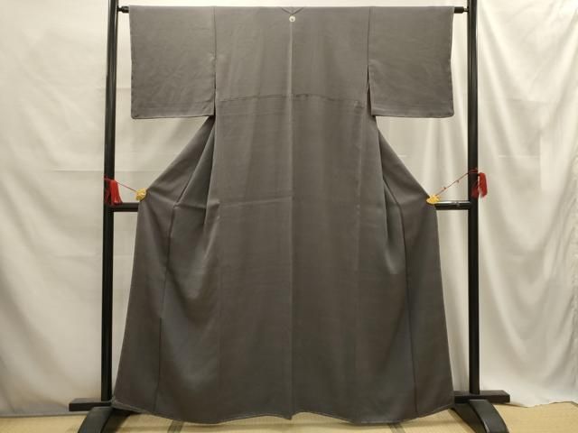 平和屋着物□上質な色無地 紋意匠 丼鼠色 正絹 逸品 AABE6045sx - メルカリ