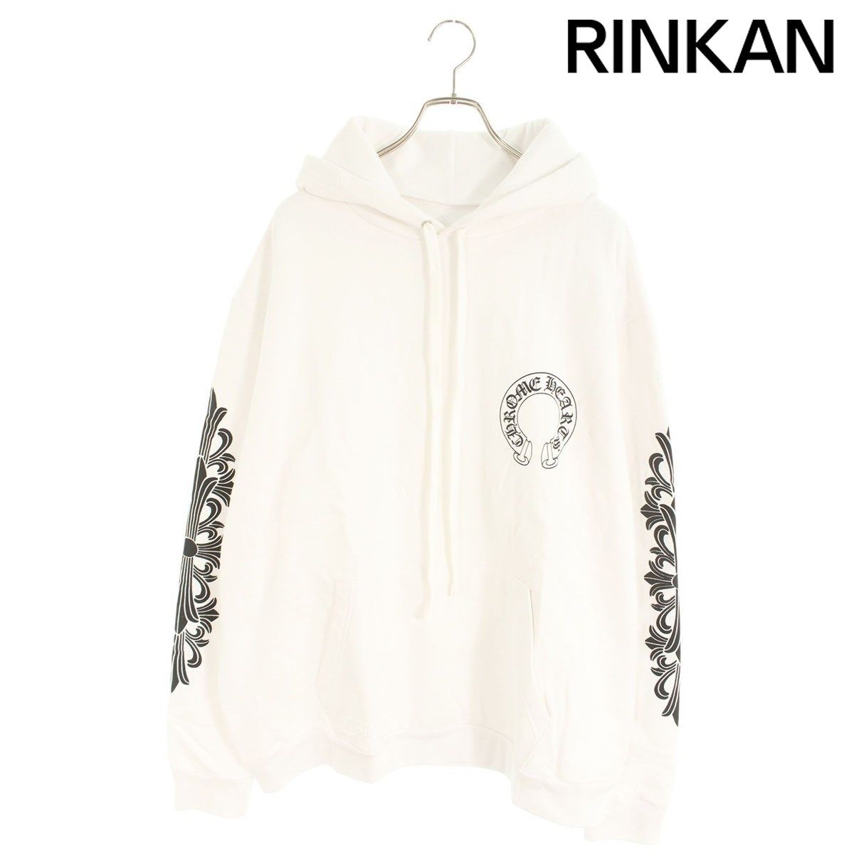 クロムハーツ SWTSHRT PLVR バックホースシュープリントプルオーバー