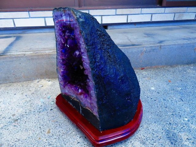 最高品質！ウルグアイ産⭐️アメジストドーム⭐️結晶の上に更に結晶⭐️ N69 ウルグアイ産 アメジストドーム｜ミニドーム｜原産地より直輸入｜紫