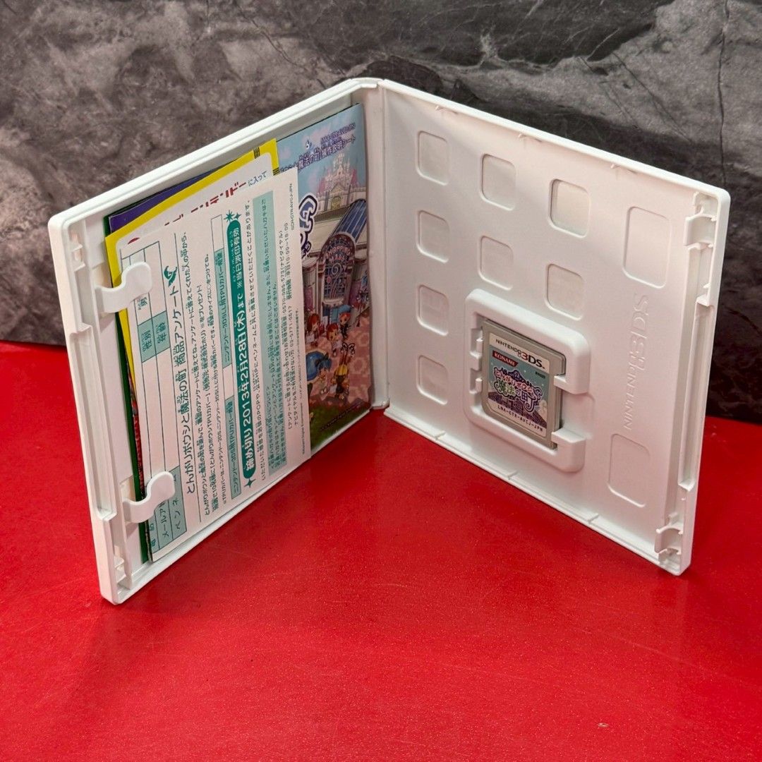 ○とんがりボウシと魔法の町 ニンテンドー3DSソフト 取説付き 任天堂