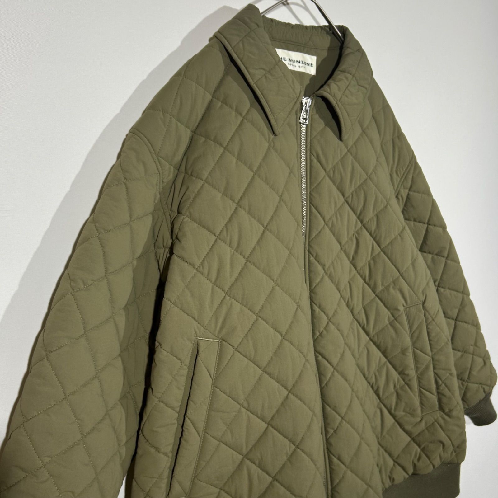 ザ シンゾーン THE SHINZONE パフィージャケット PUFFY JACKET カーキ