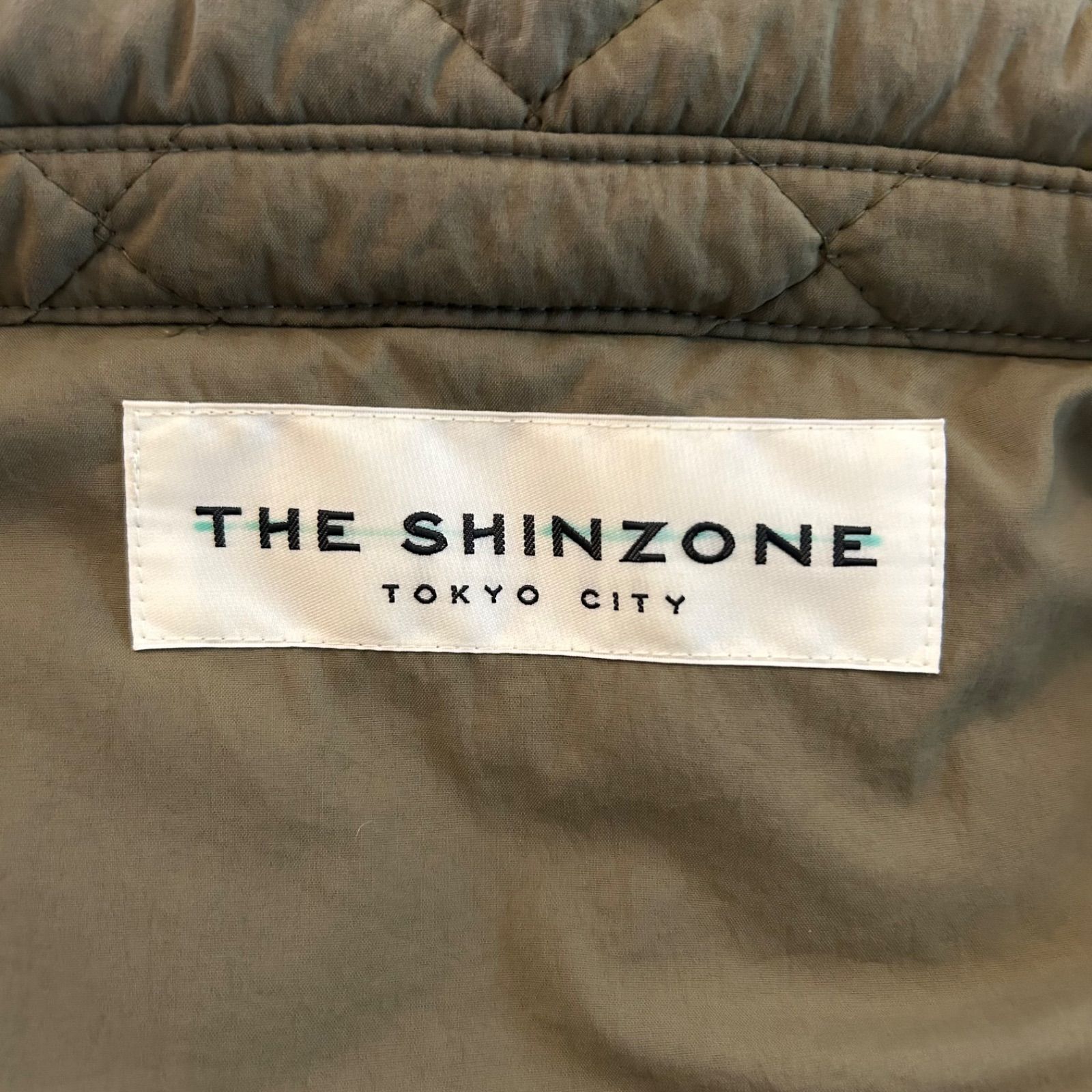 ザ シンゾーン THE SHINZONE パフィージャケット PUFFY JACKET カーキ