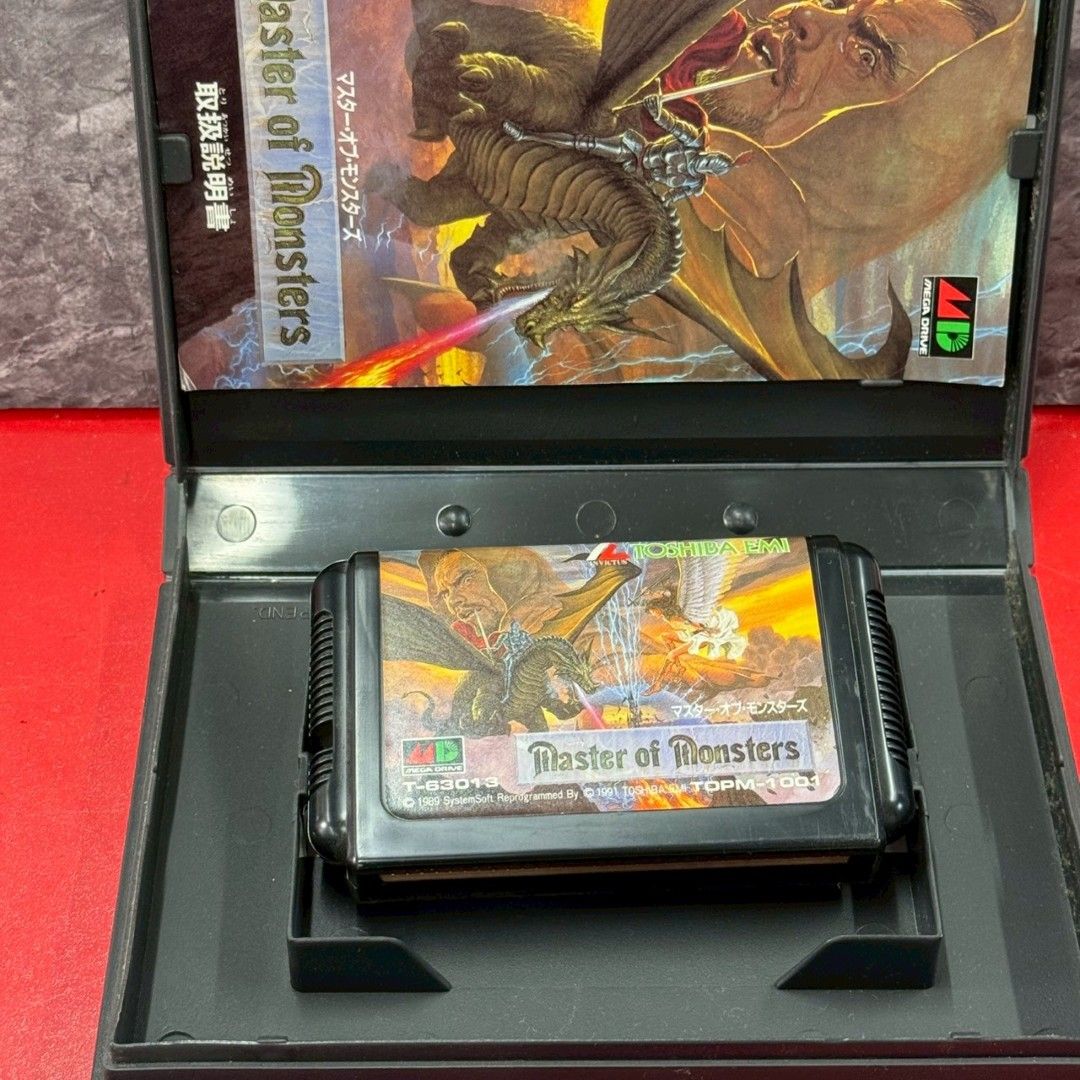 メガドライブソフト中古動作品「マスター・オブ・モンスターズ」です。 メガドライブソフト中古動作品「マスター・オブ・モンスターズ」です