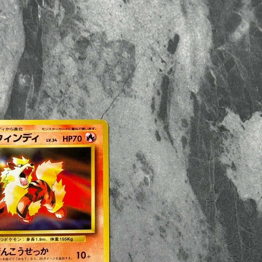 【ARS10】ウィンディ 旧裏 トヨタオートキャンペーン □旧裏 No.059 [プロモーションカード]：ウィンディ LV.34ポケモン