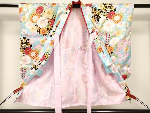 七五三、お祝い女の子着物&長襦袢　振り袖 平和屋着物[]七五三 女の子 3歳 祝着 三つ身 長襦袢(単衣)・被布・