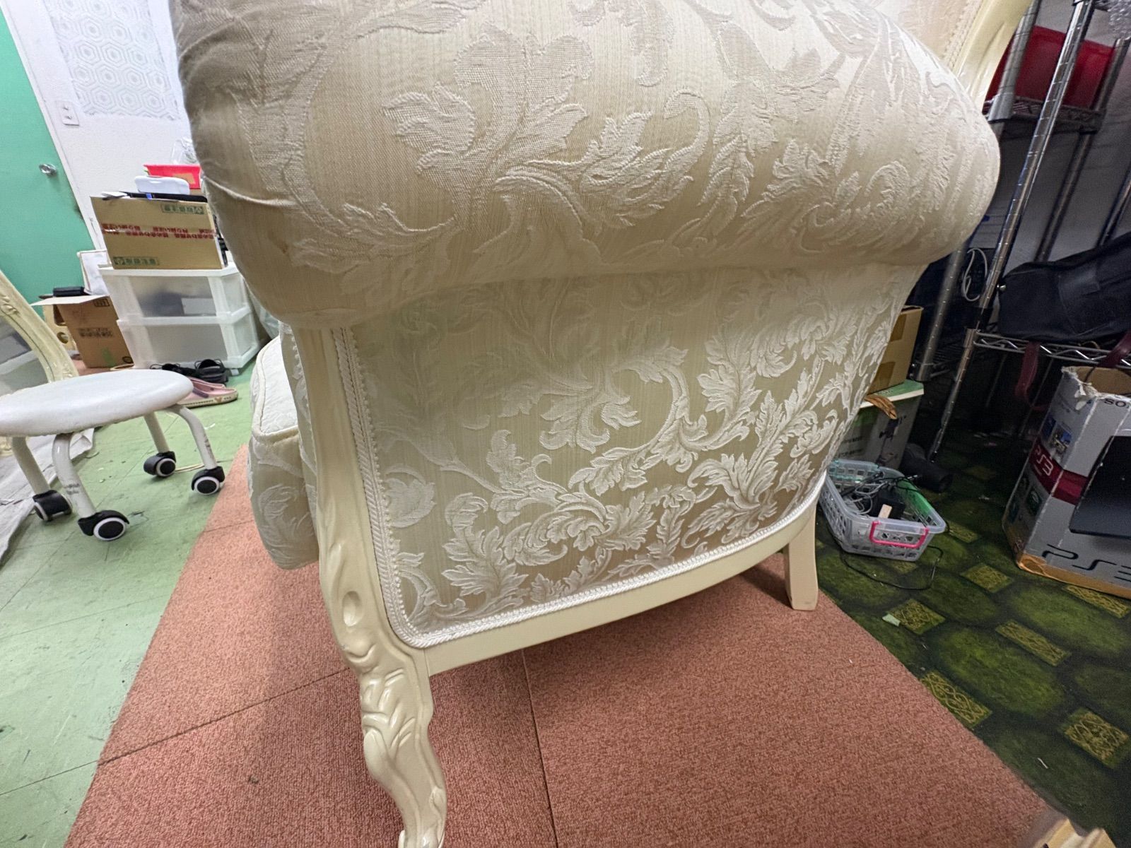 イタリア家具 2人がけソファ - メルカリ